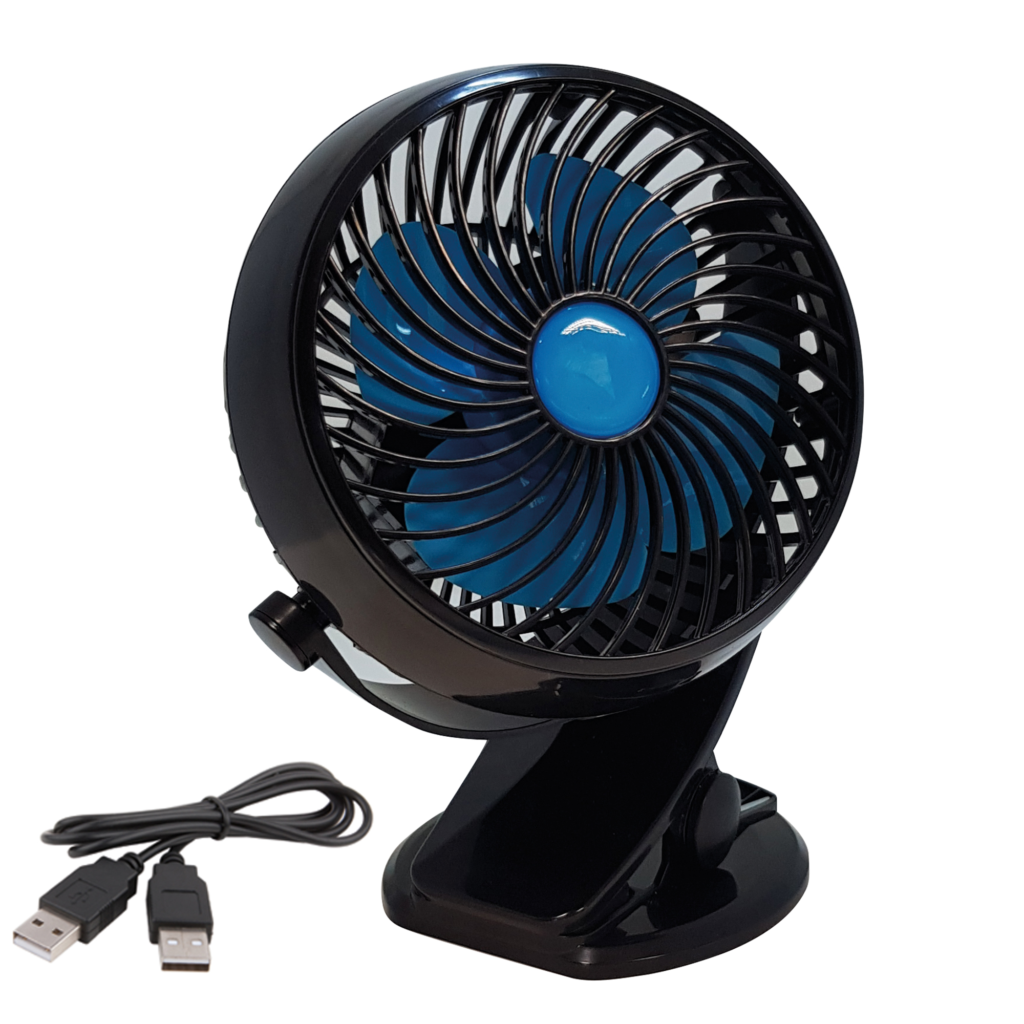 Starlyf Fast Fan Mini Ventilateur Portable Rechargeable 360° avec Chargeur USB