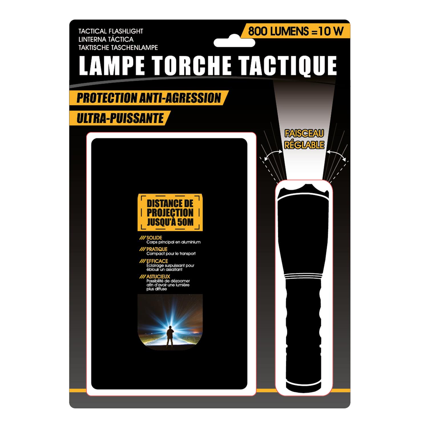 LT2409 torche tactique 800 lumens