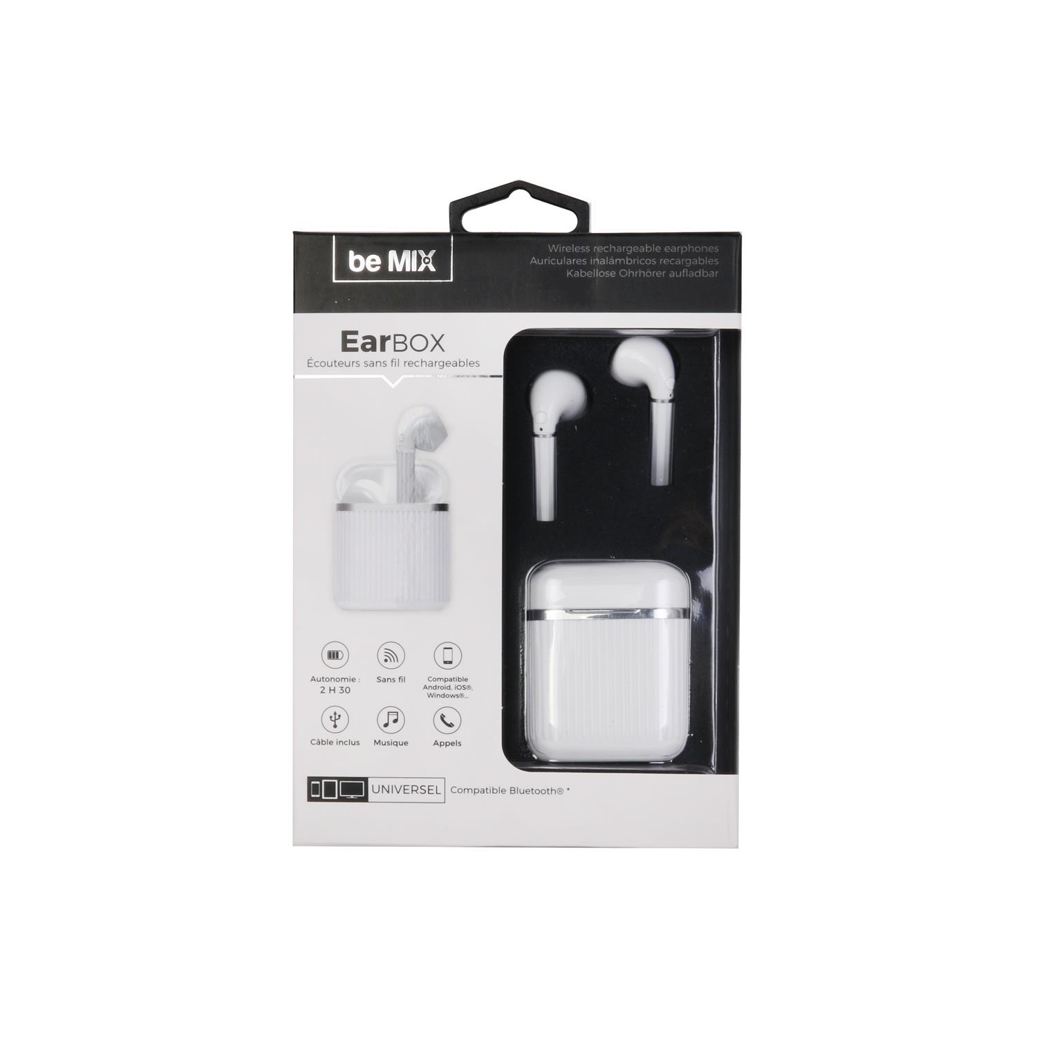 HT1910 be mix earbox ecouteurs sans fil rechargeable