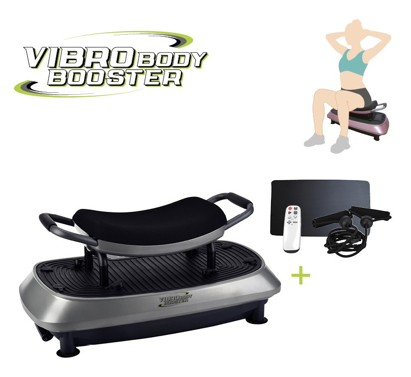 plateforme vibrante vibro body booster tonic wave complet teleshopping