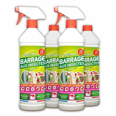 Barrage aux insectes W2000 4L (4x1L)
