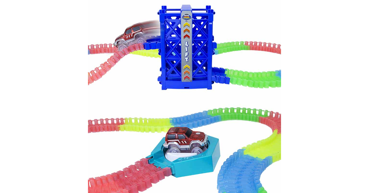 Pack Accessoires Ascenseur Demi-Tour Circuit Flexible Lumineux