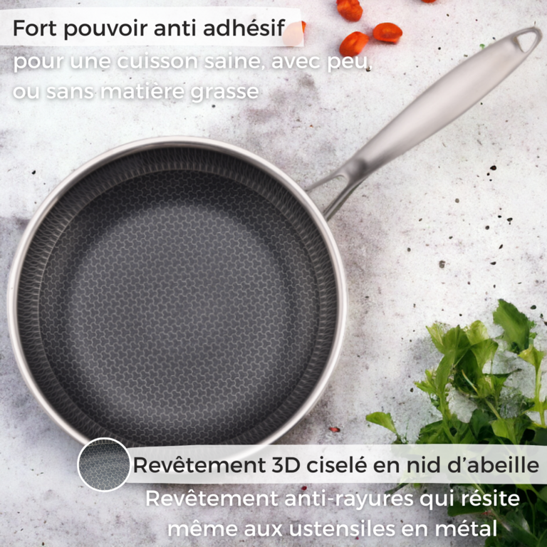 Poêle Best Of TV Excellium 3D - 24cm - Neuve Sous Emballage