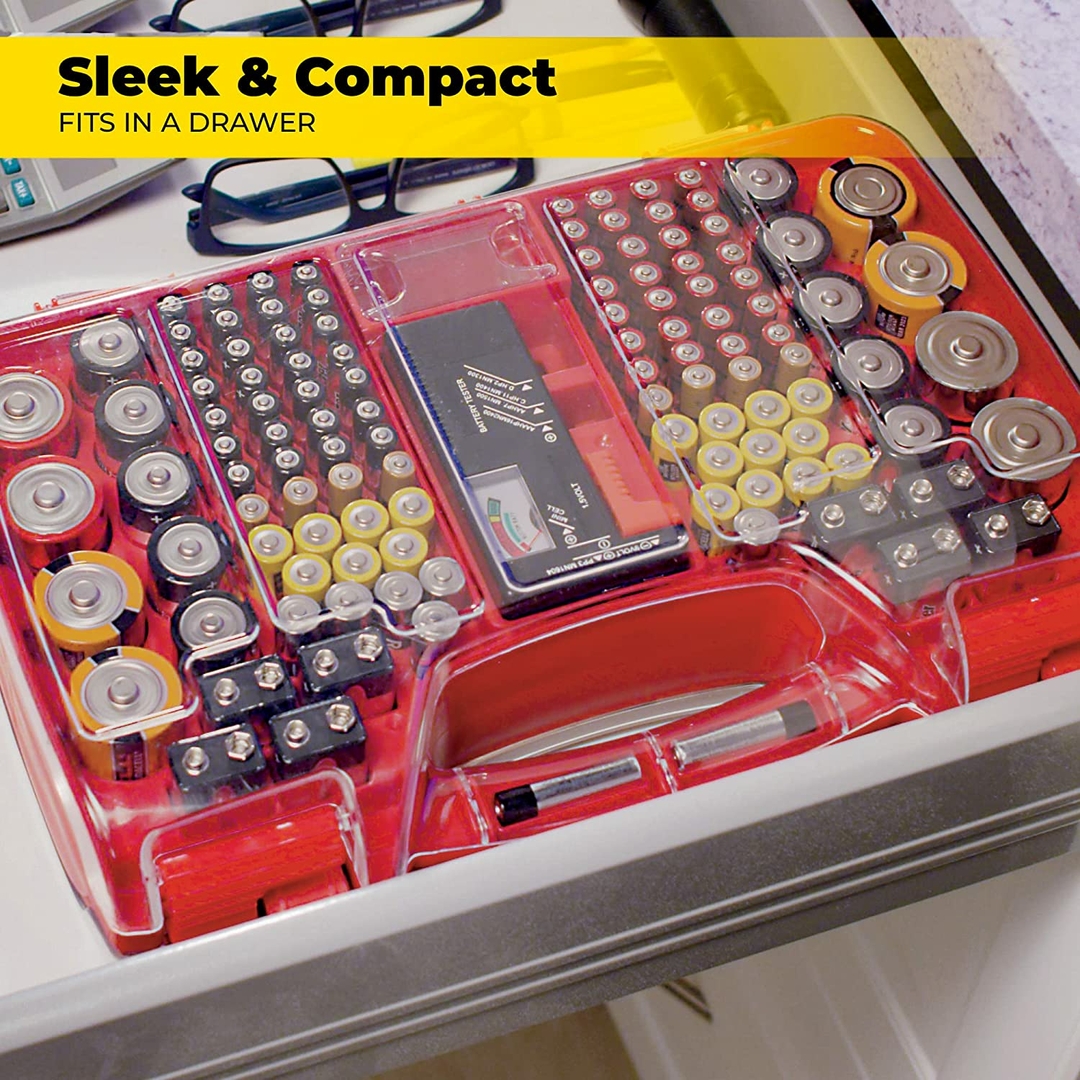 Battery Daddy Solupiles Système de rangement pour 180 piles