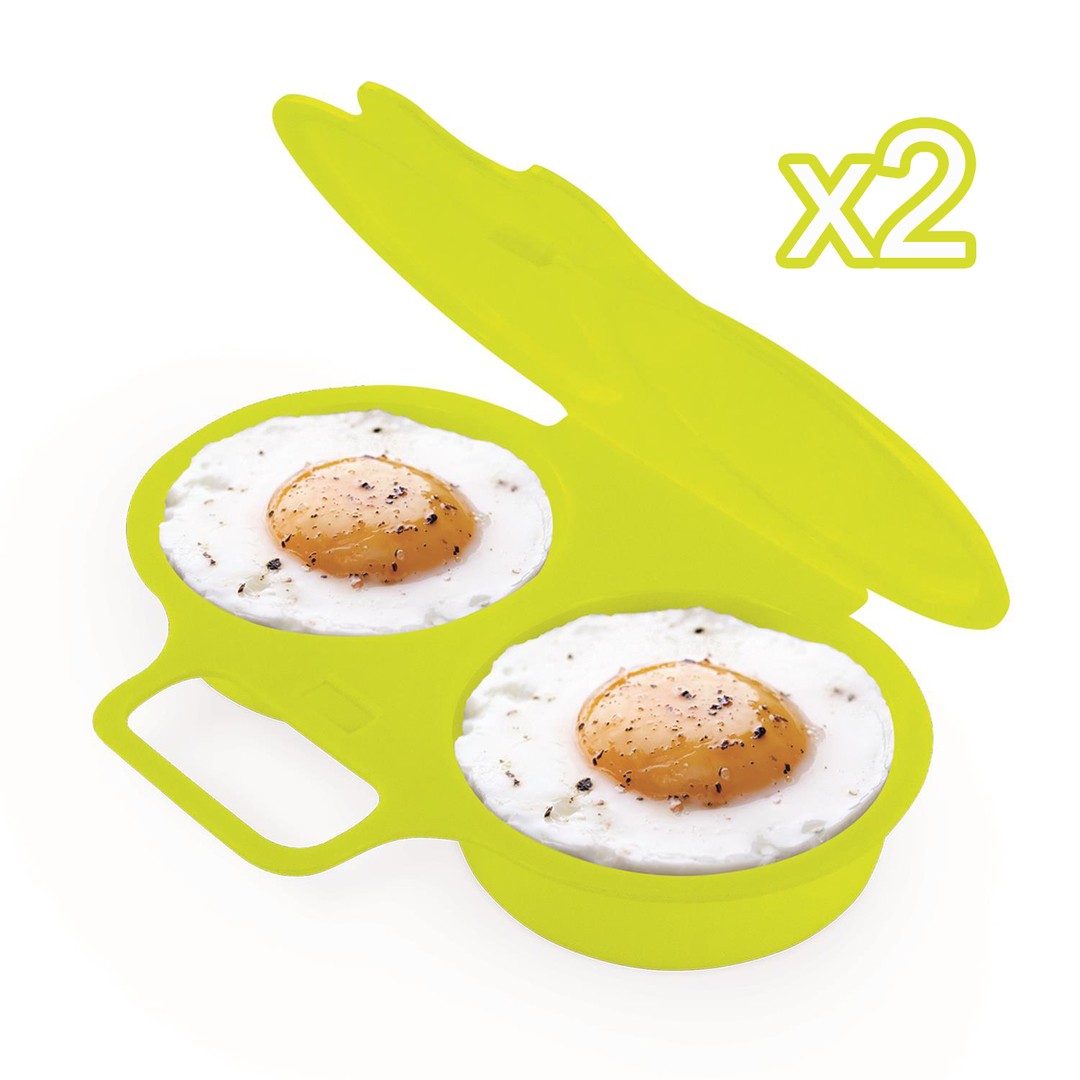 Cuit œuf grand modèle pour oeufs au micro-ondes - Cdiscount Maison