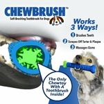 Chewbrush os a macher brosse nettoie dents chien large sales plaque dentaire tartre laver hygiene buccodentaire animal jouet gencives massage 02-min