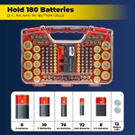 Battery daddy solupiles Mallette de rangement pour organiser piles et batterie