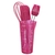 ustensile patisserie set spatule silicone fouet verre doseur lily cook KP5323 cuisine maison pinceau rose