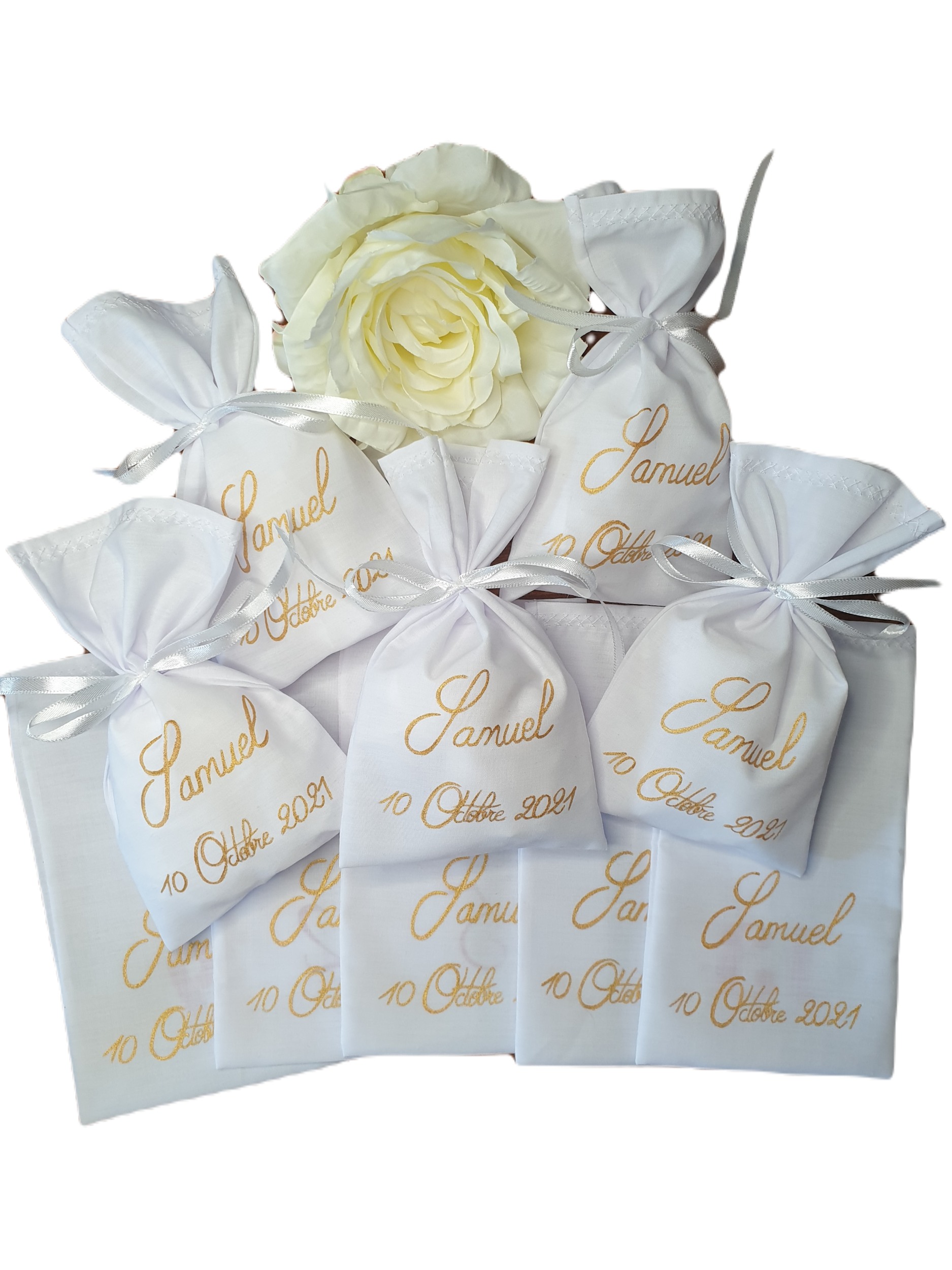 lot sachet cadeau pour baptême et communion GM