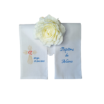 écharpe de baptême personnalisée 010