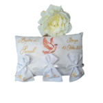 coussin de baptême personnalisable