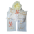 box écharpe de baptême avec coussin