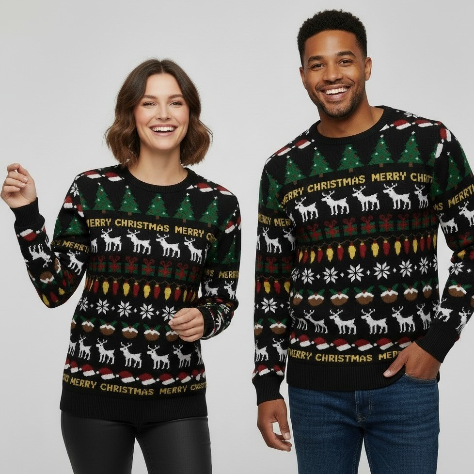 Pull de Noël Dans les bois