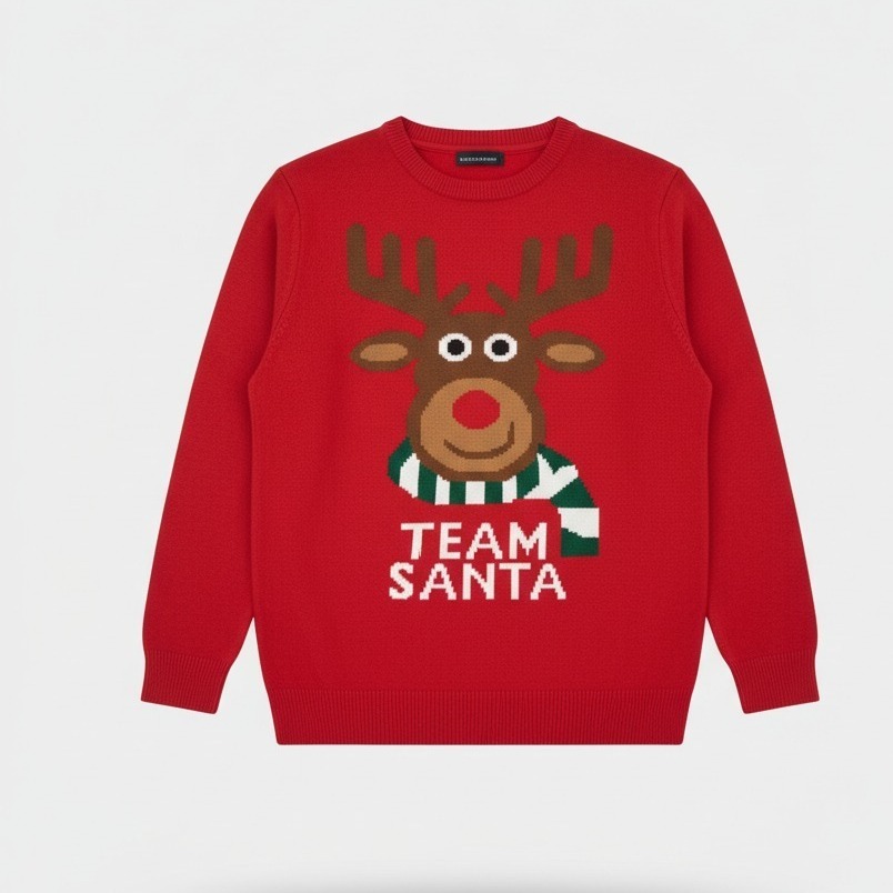 Pull de Noël Team Santa