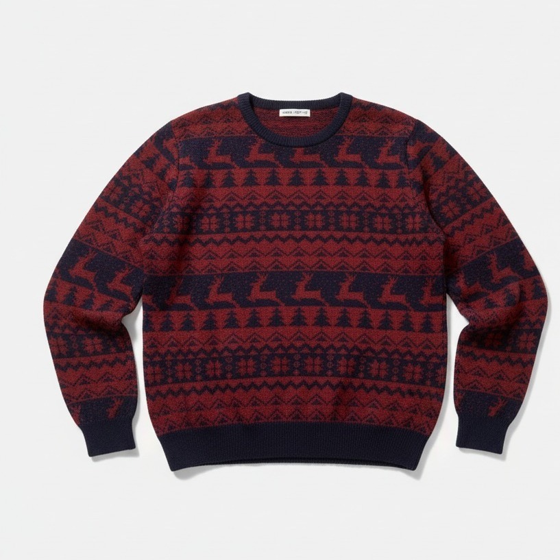 Pull de Noël Sombre
