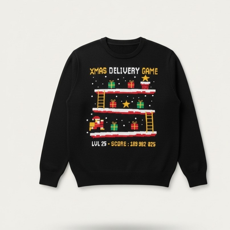 Pull de Noël Jeu vidéo