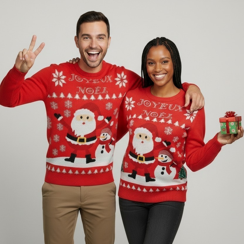 Pull de Noël Joyeux Noël