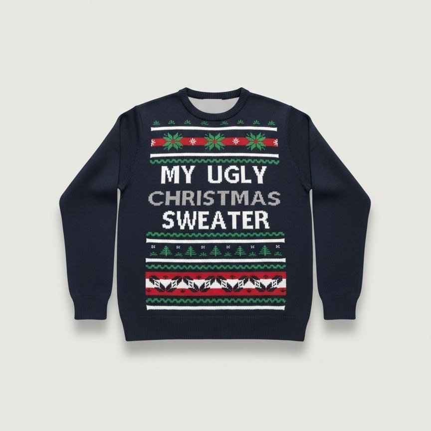 Pull de Noël My ugly christmas sweater