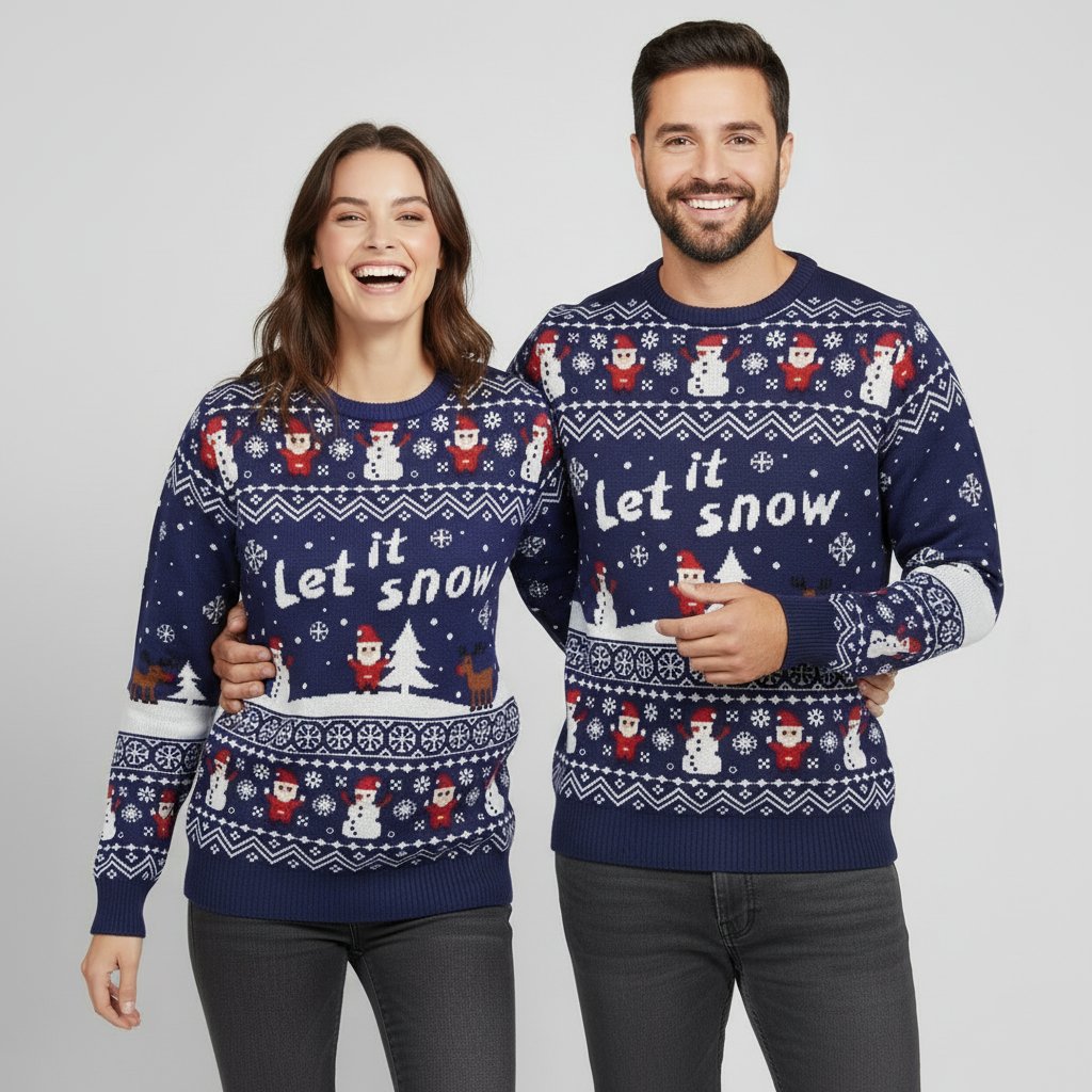 Sweat Noël Humoristique - Pull de Noël drôle