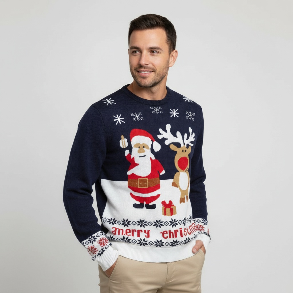 Pull de Noel-Hello-world-2_Homme