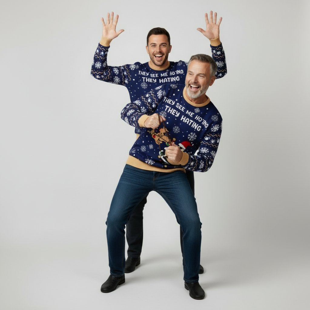pull-de-noel-pere-noel-en-cavale-Amis