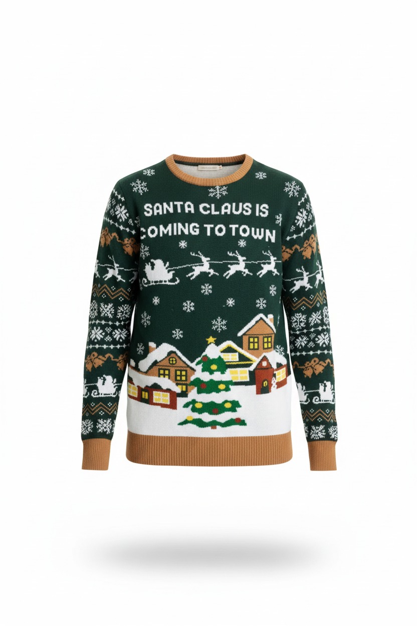 Pull de Noel-Pere-Noel-arrive