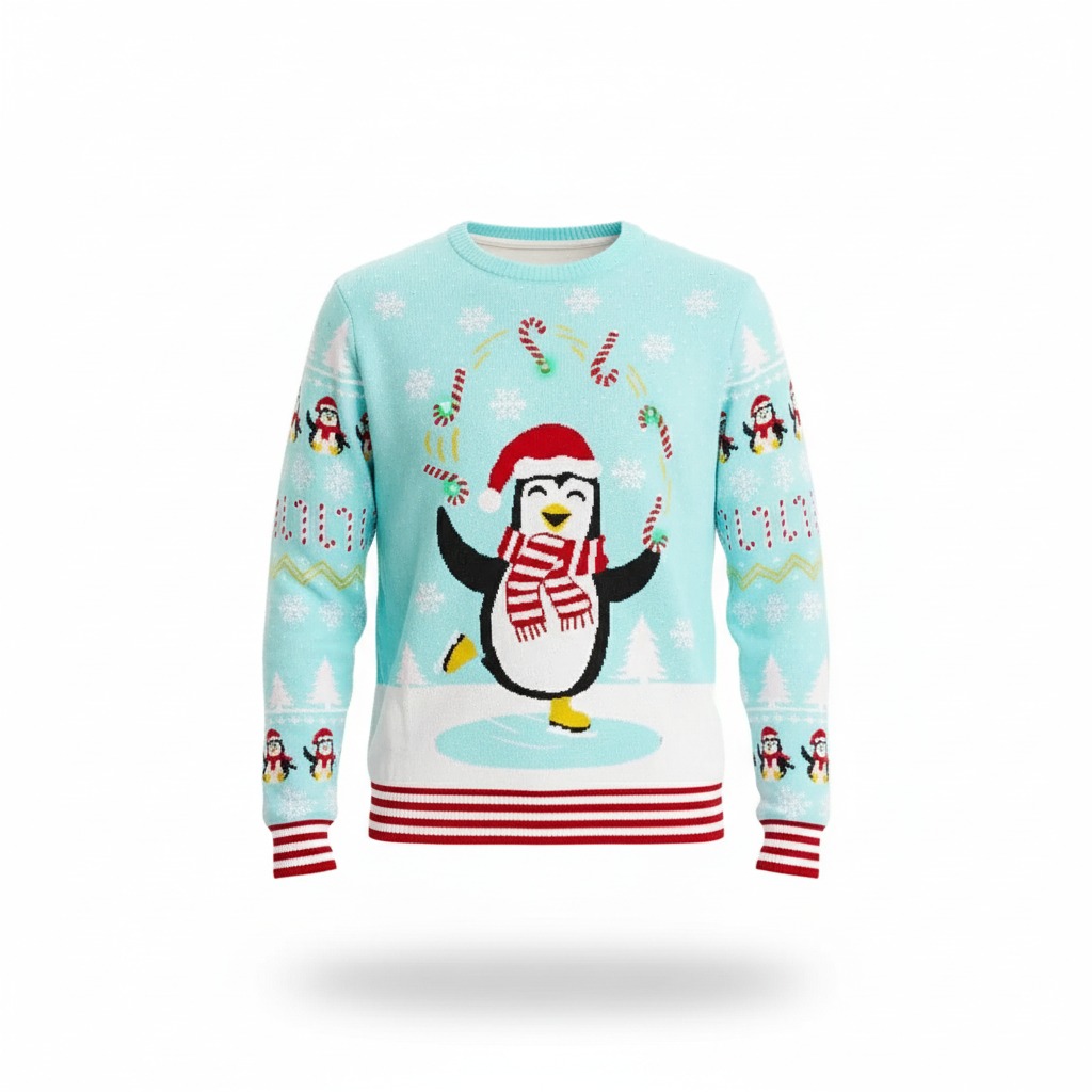 Pull-de-Noel-Pingouin