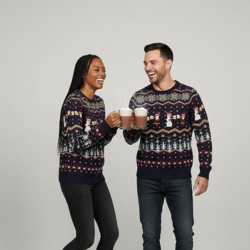 Pull de Noël Tchin