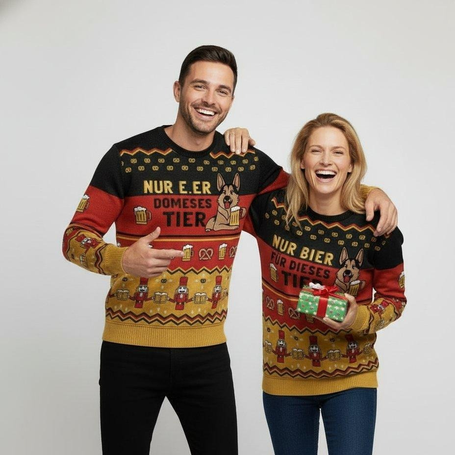 Pull de Noël “L’apéro du Berger”