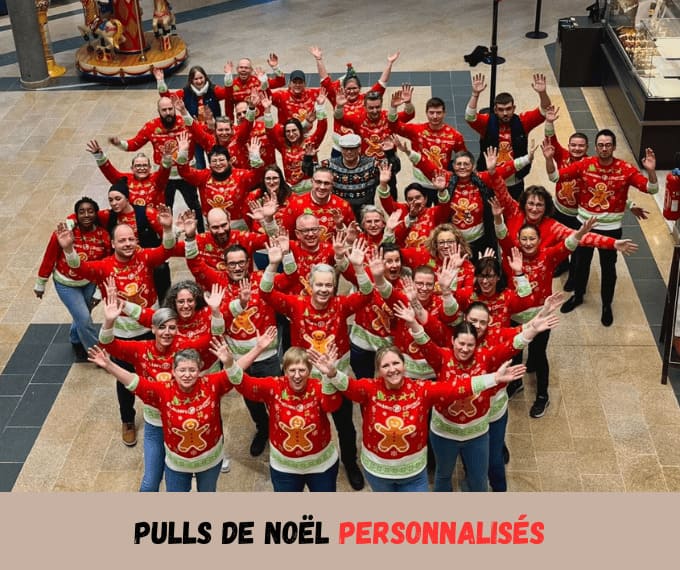pull de noel entreprise
