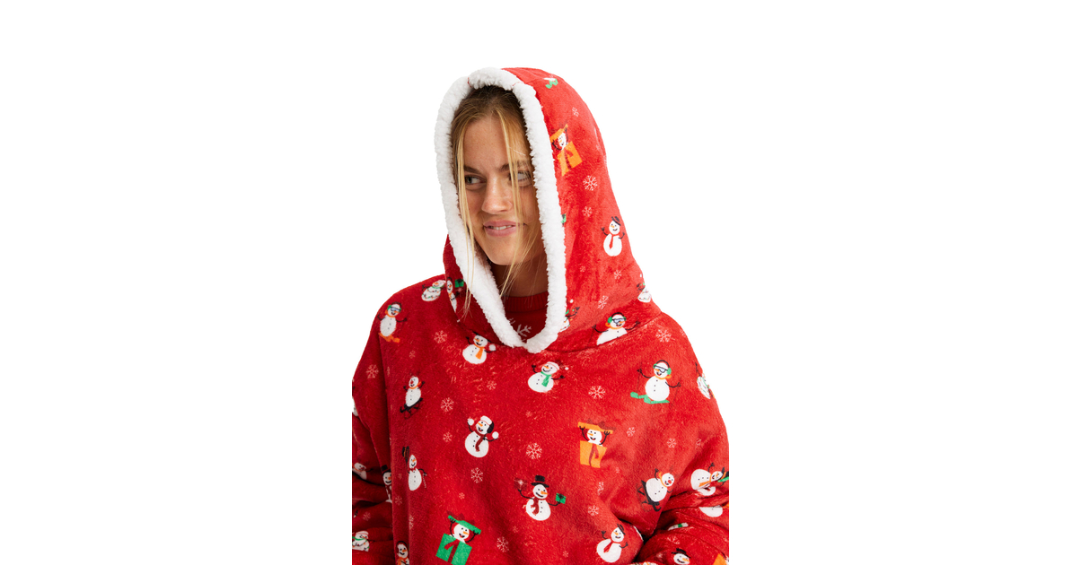 Restez Douillet avec le Sweat Plaid de Noël 