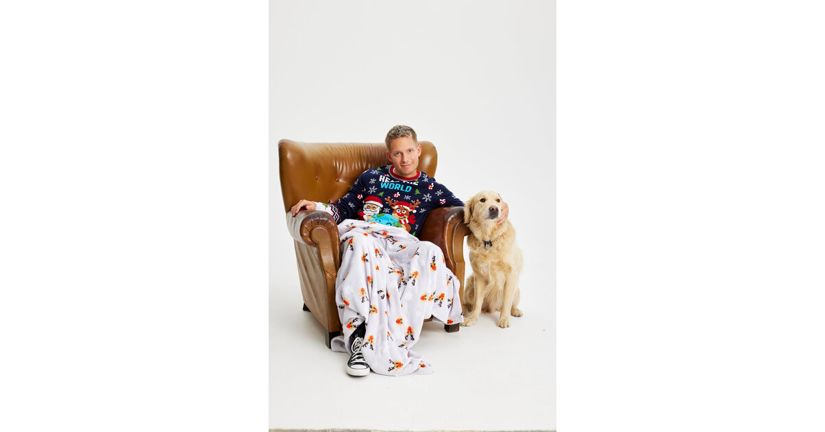 Plaid de Noël 