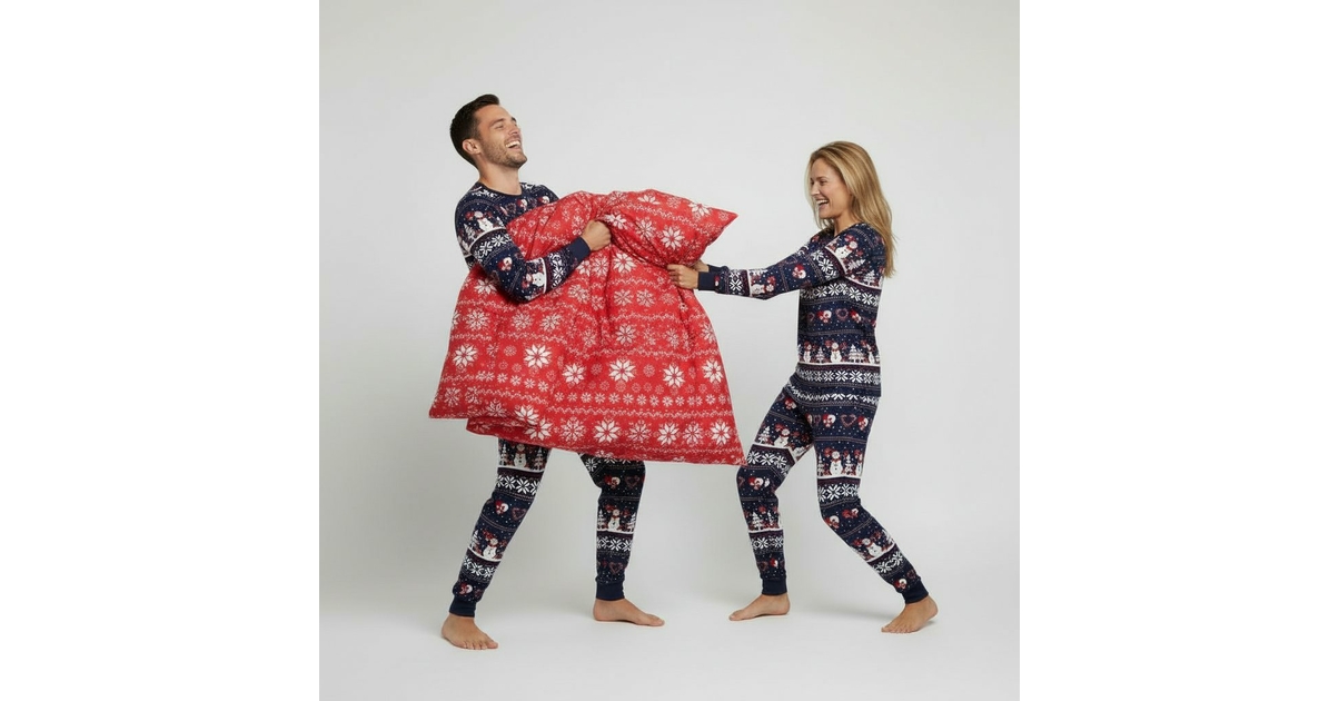 Ensemble pyjama 2 pièces gris clair homme | La Halle
