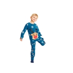 Weihnachtspyjama-Kopf-Rudolph