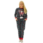 Frau-Weihnachtspyjamas-Santa-Foufou