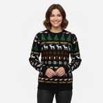 Pull de Noel-Dans les bois-Femme