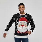 Pull de Noël-Ho ho ho il neige !-Homme