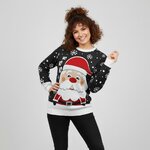 Pull de Noël-Ho ho ho il neige !-Femme