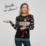 Pull de Noël-Gentille ou Vilaine-Question