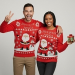 Pull de Noel-Joyeux Noel-Couple