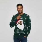 pull de noel_homme_pere noel de couleur