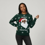 pull de noel_pere noel de couleur-Femme