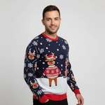 Pull de Noël %22Cadeaux en livraison%22-Homme