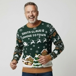 Pull de Noel-Pere-Noel-arrive-Homme