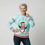 Pull-de-Noel-Pingouin-Femme