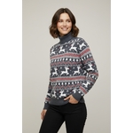 Pull-de-Noel -Col-roule-Femme