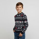 Pull de Noel-Tempete de neige-garcon