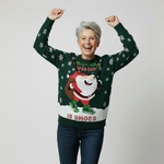 pull-moche-noel-pere-noel-basket-Femme