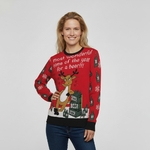 pull-moche-noel-Femme-decapsuleur