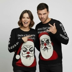 Pull de Noel Santa is Satan-Couple rocker